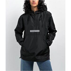 Primitive Women's Blocked Black Anorak Jacket size Small